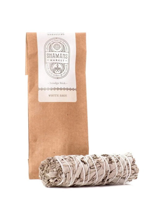 White Sage Smudge Stick - 3 Sizes Size: Medium